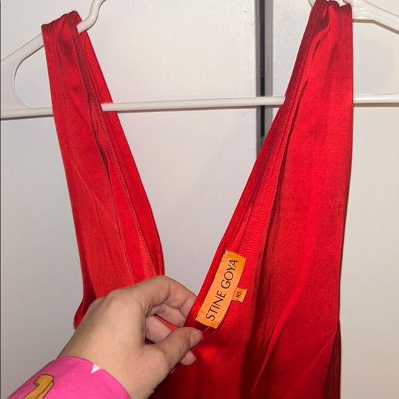 Stine Goya Elanor satin tank top - Picture 3 of 6